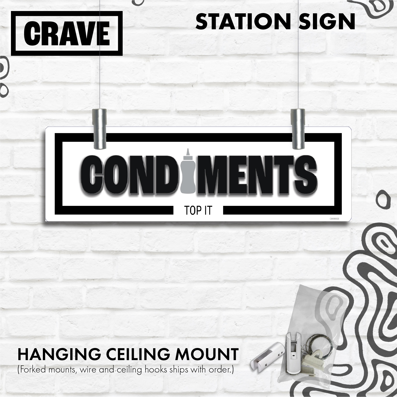 PREMIUM Station ID - Condiments